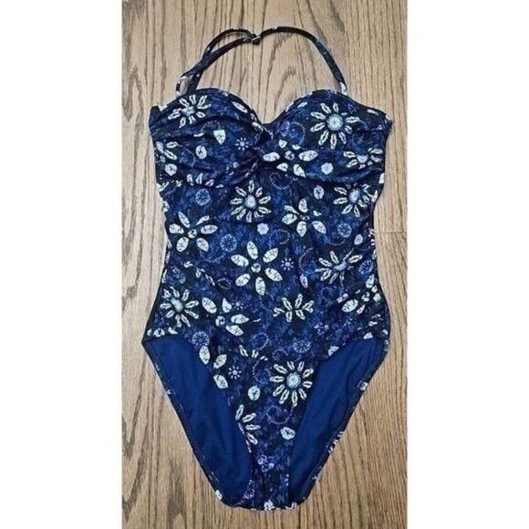 BLEU ROD BEATTE Conturing Slimming One Piece Bathingsuit Women's Size 10 - Picture 1 of 4